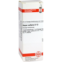 HEPAR SULFURIS D 12 Dilution