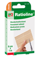 RATIOLINE elastic Wundschnellverband 6 cmx1 m