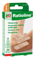 RATIOLINE elastic Pflasterstrips in 4 Größen