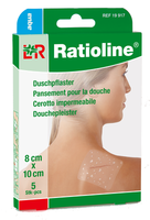 RATIOLINE aqua Duschpflaster 8x10 cm