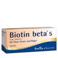 BIOTIN BETA 5 Tabletten