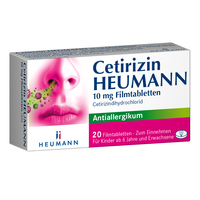 CETIRIZIN Heumann 10 mg Filmtabletten