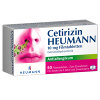 CETIRIZIN Heumann 10 mg Filmtabletten