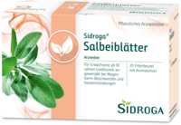 SIDROGA Salbeiblätter Tee Filterbeutel