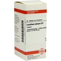 CORALLIUM RUBRUM D 6 Tabletten