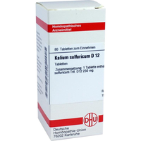 KALIUM SULFURICUM D 12 Tabletten