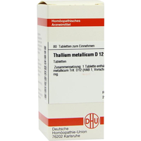 THALLIUM METALLICUM D 12 Tabletten