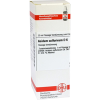 ACIDUM SULFURICUM D 6 Dilution