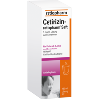 CETIRIZIN-ratiopharm Saft