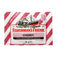 FISHERMANS FRIEND Cherry ohne Zucker Pastillen