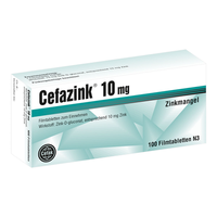 CEFAZINK 10 mg Filmtabletten