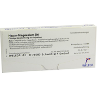 HEPAR MAGNESIUM D 6 Ampullen