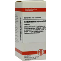 ACIDUM SARCOLACTICUM D 6 Tabletten