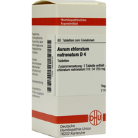 AURUM CHLORATUM NATRONATUM D 4 Tabletten