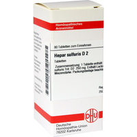 HEPAR SULFURIS D 2 Tabletten