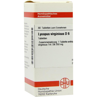 LYCOPUS VIRGINICUS D 6 Tabletten