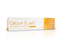 CALCIUM D3 acis 1000 mg/880 I.E. Brausetabletten