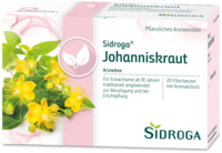 SIDROGA Johanniskraut Tee Filterbeutel