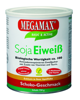 MEGAMAX Soja Eiweiß Schoko Pulver