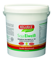 MEGAMAX Soja Eiweiß Vanille Pulver