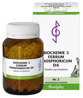 BIOCHEMIE 3 Ferrum phosphoricum D 6 Tabletten