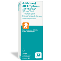 AMBROXOL 30 Tropfen-1A Pharma