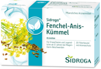 SIDROGA Fenchel Anis Kümmel Tee Filterbeutel