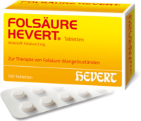 FOLSÄURE HEVERT Tabletten