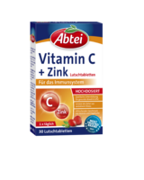 ABTEI Vitamin C plus Zink Lutschtabletten