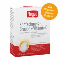 TOGAL Kopfschmerz-Brause + Vit.C Brausetabletten