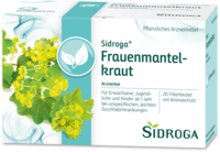 SIDROGA Frauenmantelkraut Tee Filterbeutel