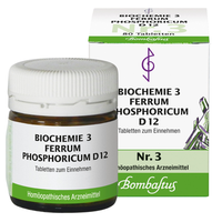 BIOCHEMIE 3 Ferrum phosphoricum D 12 Tabletten