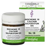 BIOCHEMIE 18 Calcium sulfuratum D 6 Tabletten