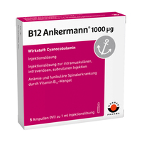 B12 ANKERMANN 1000 µg Injektionslösung Amp.