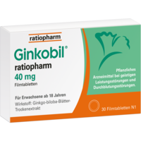 GINKOBIL-ratiopharm 40 mg Filmtabletten