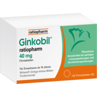 GINKOBIL-ratiopharm 40 mg Filmtabletten