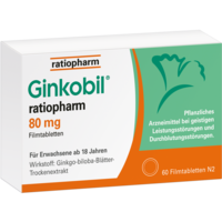 GINKOBIL-ratiopharm 80 mg Filmtabletten