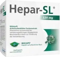 HEPAR SL forte Hartkapseln Neu HEPAR-SL 320 mg Hartkapseln [PZN:09530455] 