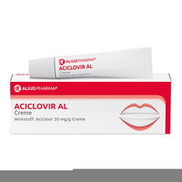 Aciclovir AL Creme bei Lippenherpes