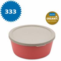 Koziol CONNECT BOWL Schale 400ml mit Deckel nature coral