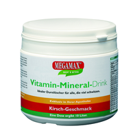 MEGAMAX Vita Mineral Drink Kirsche Pulver
