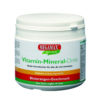 MEGAMAX Vita Mineral Drink Orange Pulver