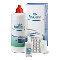 LENSCARE OptiSept Kombip.350 ml+45 Tabl.+1 Beh.