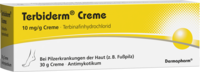 TERBIDERM 10 mg/g Creme