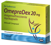 OMEPRADEX 20 mg magensaftresistente Hartkapseln