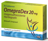 OMEPRADEX 20 mg magensaftresistente Hartkapseln