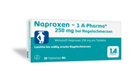 NAPROXEN-1A Pharma 250 mg b.Regelschmerzen Tabl.