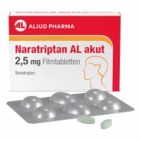 Naratriptan AL akut 2,5 mg Filmtabletten bei Migräne