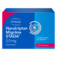 NARATRIPTAN Migräne STADA 2,5 mg Filmtabletten