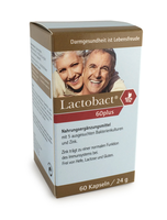 LACTOBACT 60plus magensaftresistente Kapseln